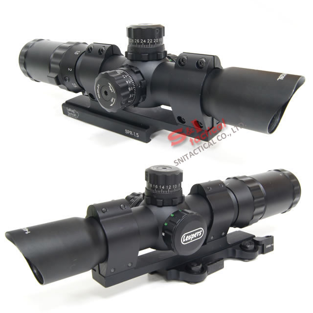Tactical 1-4x28 Mil-Dot Illuminated Rifle Scope